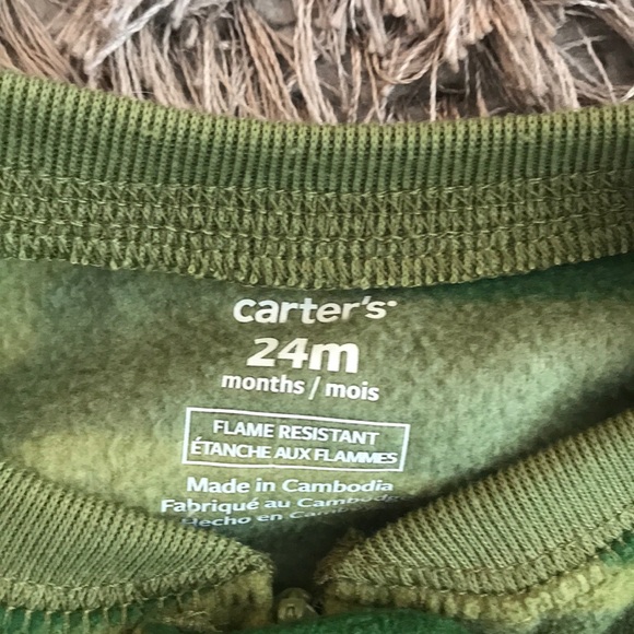 Carter’s Awesome Brother Camo Footie - Picture 5 of 6